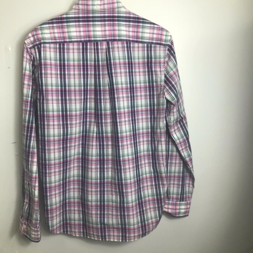 Brooks Brothers Check Spring Print Button Down Sh… - image 3